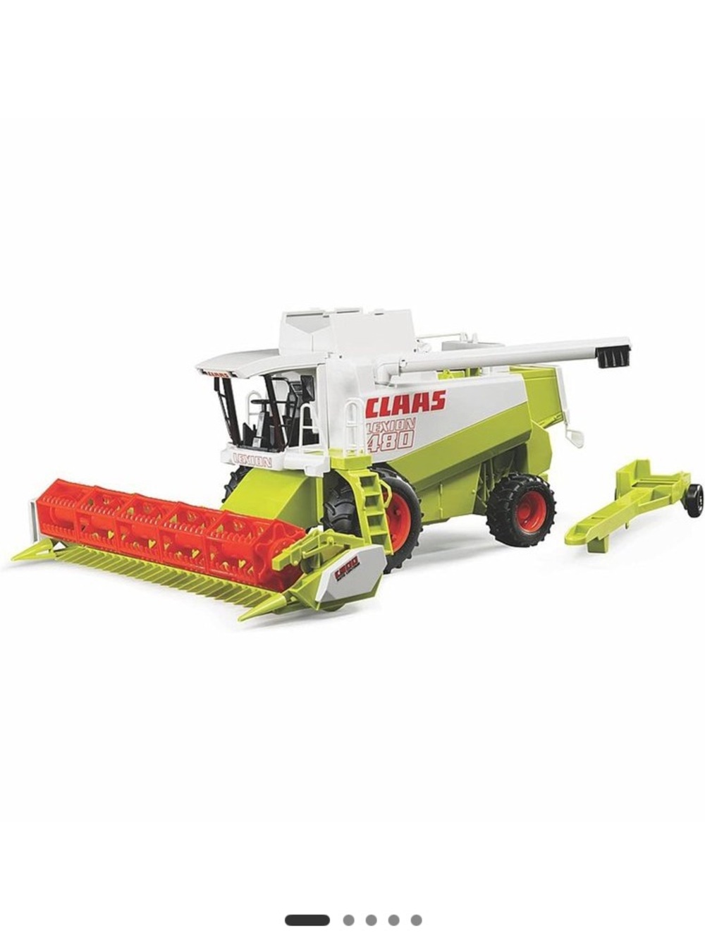 EUC Bruder Claas Combine Harvester Toy